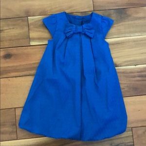 Gymboree blue dress with bow. 2t.